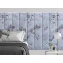 Мягкая панель Tartilla прямоугольник шелк цвет голубой 1000x200x29мм 1шт