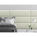 Мягкая панель Tartilla прямоугольник велюр цвет ваниль 1000x300x29мм 1шт