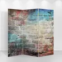 Ширма Simaland "Уличная стена" 160×150см 3 части