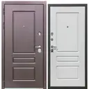 Входная дверь Diva МХ-27 205x96см левый цвет белый матовый