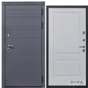 Входная дверь Diva МД-39 УТ-00073748 205x96см левая белая