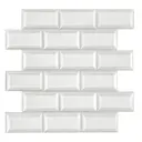 Комплект панелей ПВХ Lako decor Белый кирпич 300x300мм 0.9м² 10шт