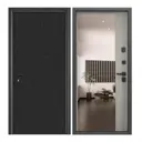 Входная дверь Torex Comfort X 207x95см правый цвет серый/белый с зеркалом