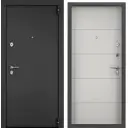 Входная дверь Torex Terminal-D 205x86см правый черный/серый