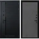 Входная дверь Labirintdoors Пиано правый П24 205x88см графит софт/черный кварц