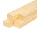 Брусок Timber&style строганый сращенный 40x60x2200мм сосна сорт Экстра 4шт