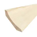 Плинтус напольный гладкий Timber&Style сосна Экстра 2200x12x60 мм, комплект 4 шт.