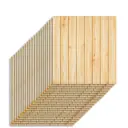 Комплект панелей ПВХ Lako decor Дерево 2 770x700мм 10.8м² 20шт