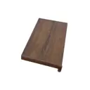 Подоконник Crystallit ПВХ 2200x450мм орех матовый