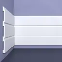 Панель 3D Bello Deco СП 02/2 белый 2000x200мм 0.4м²
