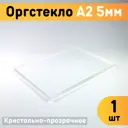 Органическое стекло А2 420x594x5мм пластик 1шт