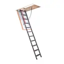 Чердачная лестница металлическая Fakro LTM складная 70x140x305см с секциями