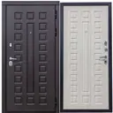 Входная дверь Diva МД-30 205x86см правая венге/сандал белый