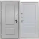 Входная дверь Diva ДХ-9 205x86см левый альберо браш грей/Д7 белый софт