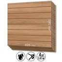 Комплект панелей ПВХ Deplast DPF-3 595x595x1мм 1.44м² 4шт