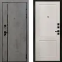 Входная дверь ЦСД Пиано правый 205x96см цвет бетон темный/капучино