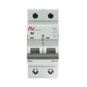 Автоматический выключатель EKF Averes AV-6 DC 2P B6 А 6 кА