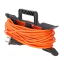 Удлинитель силовой на рамке ПВС 3x0.75 Glanzen ER-30-002 1 розетка 30 м