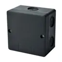 Коробка распаячная Kopos 81x81x54 мм цвет черный IP66