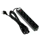 Сетевой фильтр с заземлением Luazon lighting 4457523 5 розеток 5 м