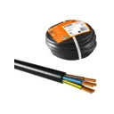 Провод TDM Electric ПВС 5x1 10 м цвет черный ГОСТ