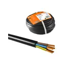Провод TDM Electric ПВС 5x2.5 10 м цвет черный ГОСТ
