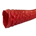 Воздуховод TEX PVC-F-300-80/10 D80 мм полиэфир цвет красный