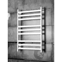 Полотенцесушитель электрический TermoPrime 500x800 мм 100 Вт с терморегулятором лесенка цвет белый матовый