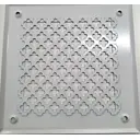 Решетка вентиляционная Шамрай VRC00226S 210x210 мм металл цвет белый