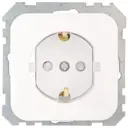 Розетка встраиваемая Bylectrica Гармония РС16-479 с заземлением цвет белый