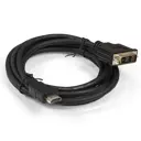 Кабель HDMI-DVI ExeGate EX-CC-HDMIM-DVIM-3.0 3 м