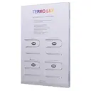 Полотенцесушитель электрический Termlux SU42/60E 600x420 мм 40 Вт S-образный цвет хром