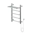 Полотенцесушитель электрический Aquanet Fiona 00281997 94 Вт 46x60 см цвет хром