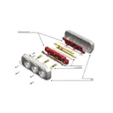 Удлинитель с заземлением Horoz electric HRZ00001482 2 розетки 5 м