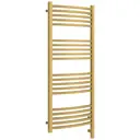 Полотенцесушитель электрический Сунержа Аркус 3.0 правый 500x1200 мм 300 Вт с терморегулятором лесенка цвет матовое золото