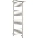 Полотенцесушитель электрический Сунержа Богема 3.0 П 400x1200 мм 300 Вт с терморегулятором и полкой лесенка цвет сатин