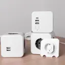 Удлинитель бытовой Rocketsocket Cube Extended GNS1403 5 розеток с заземлением 1.5 м цвет белый