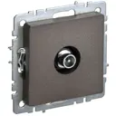 Розетка ТВ оконечная встраиваемая Iek Brite BR-A10-P-K45 цвет бронза