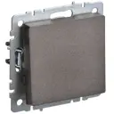 Выключатель проходной встраиваемый Iek Brite BR-V12-0-10-K45 1 клавиша цвет бронза