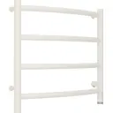 Полотенцесушитель электрический Сунержа Галант 4.0 532x500 мм 72 Вт с терморегулятором Н-образный правый цвет белый матовый