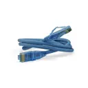 Патч-корд Hyperline U/UTP Ethernet Lan категория 6 витой LSZH 15 м синий