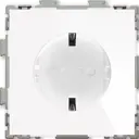 Розетка встраиваемая Cgss Практика PL-W160A-WCG с заземлением цвет белый глянец 2 шт.
