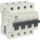 Автоматический выключатель Iek M06N 4P C10 А 6 кА AR-M06N-4-C010