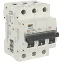 Автоматический выключатель Iek M06N 3P C40 А 6 кА AR-M06N-3-C040