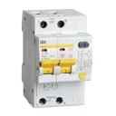 Дифференциальный автомат Iek АД12 2P C16 А 100 мА 4.5 кА C MAD10-2-016-C-100
