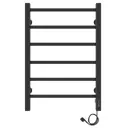 Полотенцесушитель электрический Laris Феличия ЧКЧ П П6 400x600 мм 115 Вт с терморегулятором лесенка цвет черный