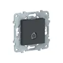 Розетка ТВ Schneider Electric Unica NU546254 цвет антрацит