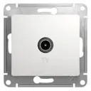 Розетка ТВ Schneider Electric Glossa GSL000191 оконечная цвет белый
