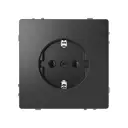 Розетка Schneider Electric Life MTN2301-6034 с заземлением цвет антрацит