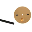 Термоусадочная трубка Tdm Electric ТУТнг 12/6 100 м/ролл цвет черный